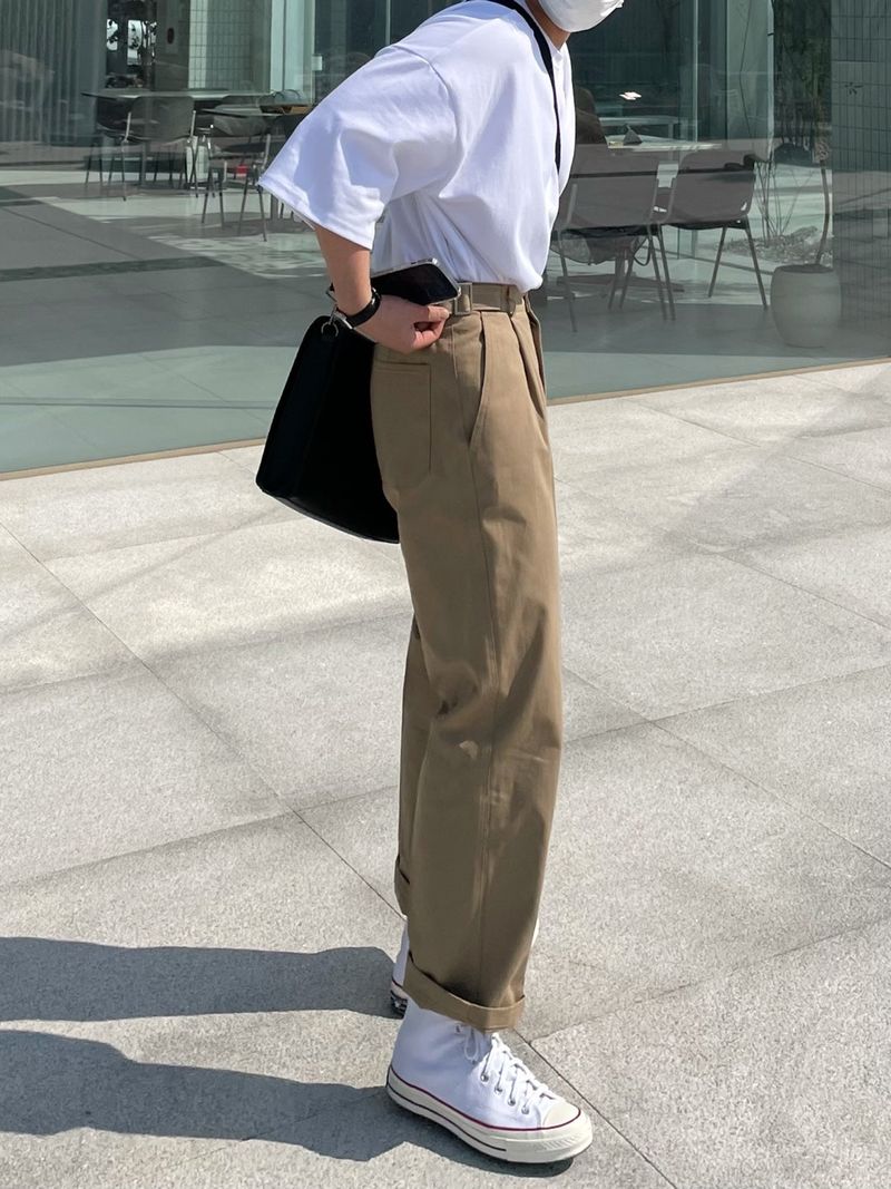 FRESH SIDE BIJO COTTON PANTS