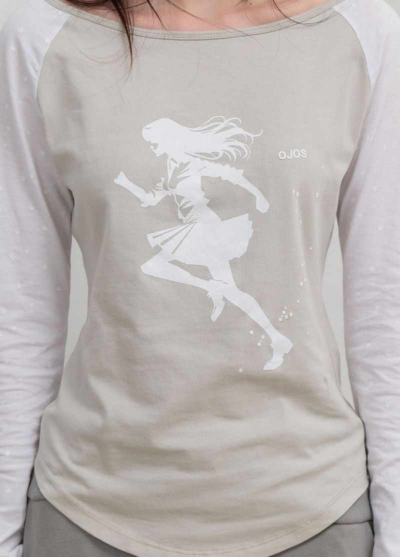 Star Reglan Long Sleeve / Off White