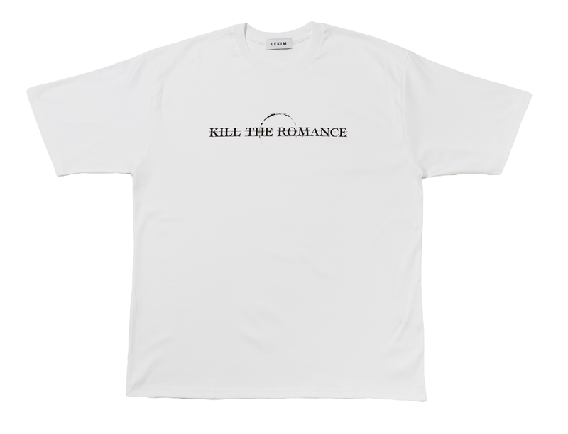 LEKIM（レキム）の「KILL THE ROMANCE T-SHIRT WHITE（Tops）」