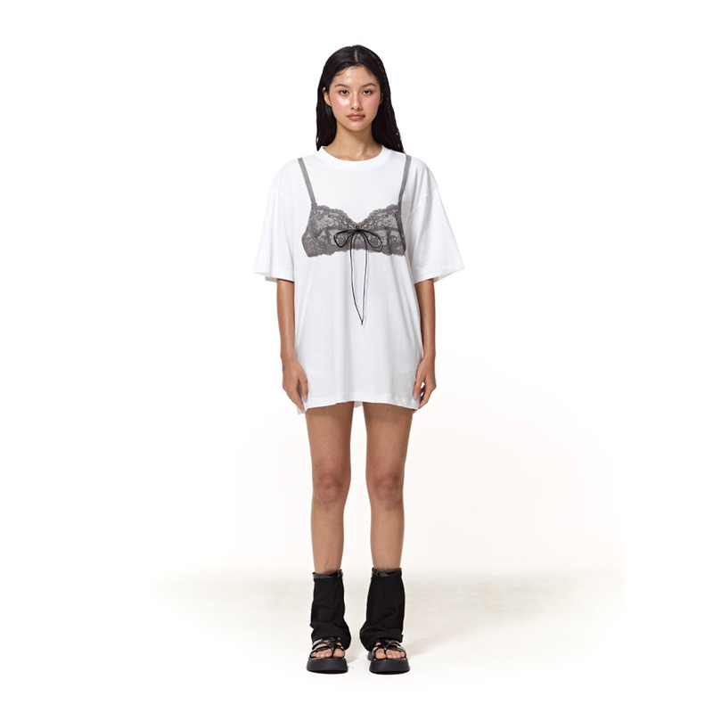USEA（ユズア）の「ノーブラTシャツ（トップス）」