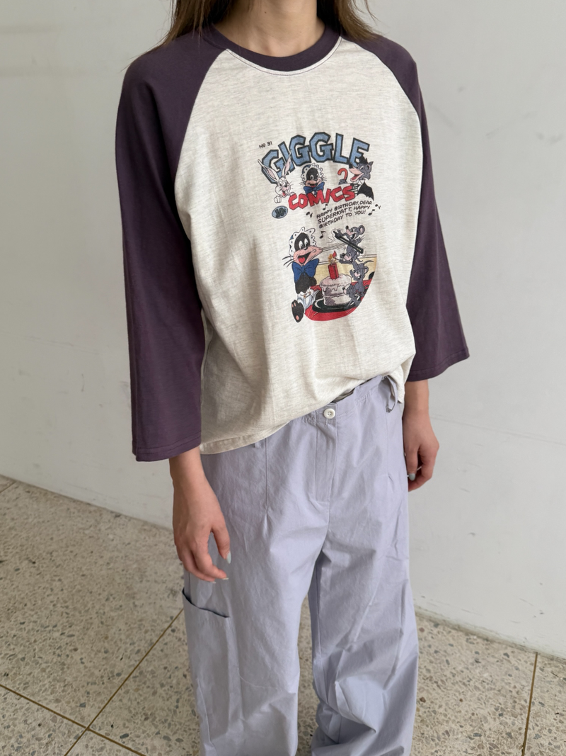 side pocket cotton pants