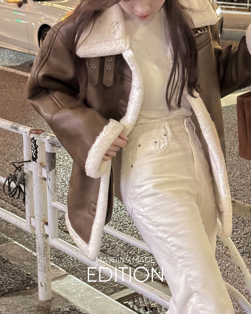 【MADE】2Way fur Leather Mustang