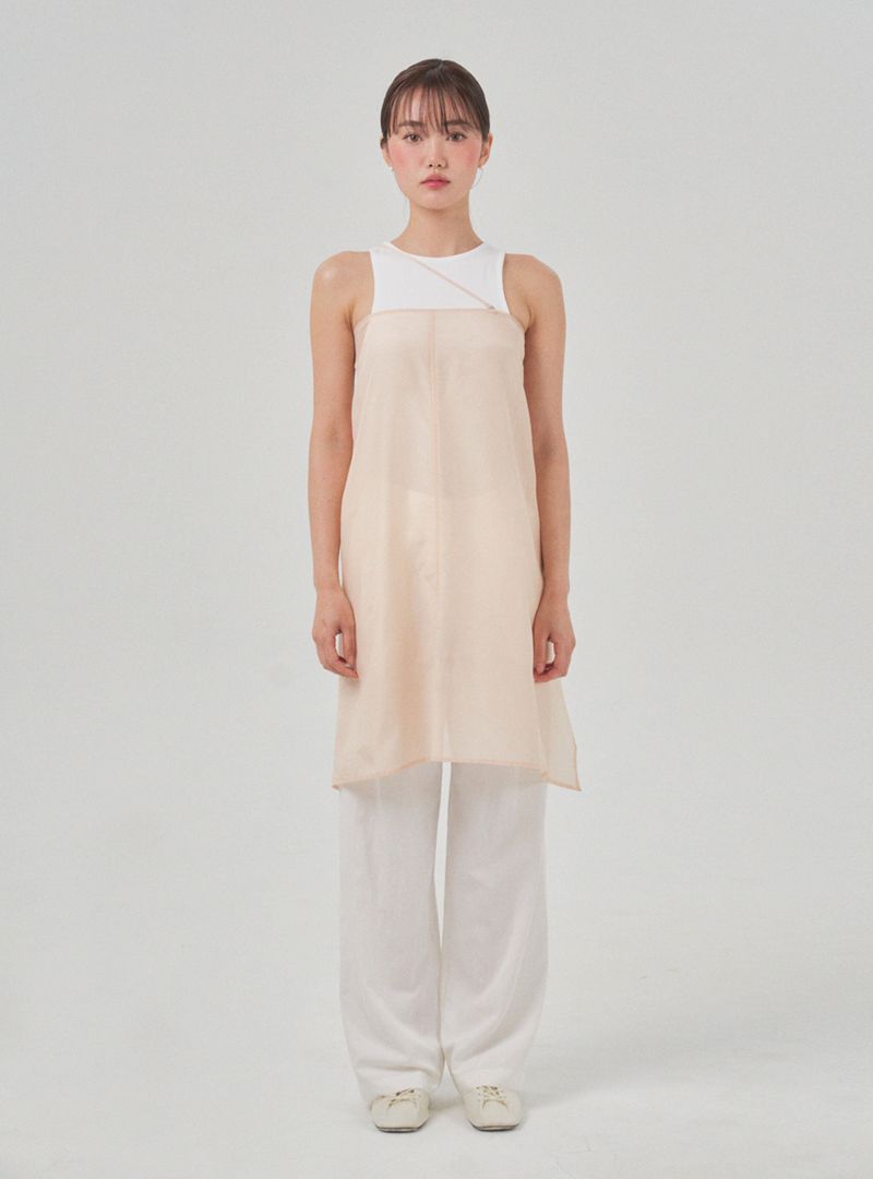 rram（アラーム）の「Multi layered dress (peach)（Dresses）」