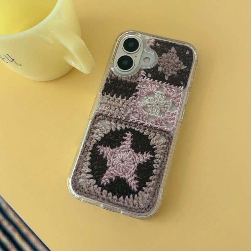 MOTIFS HARD JELL CASE _ F _ PINK