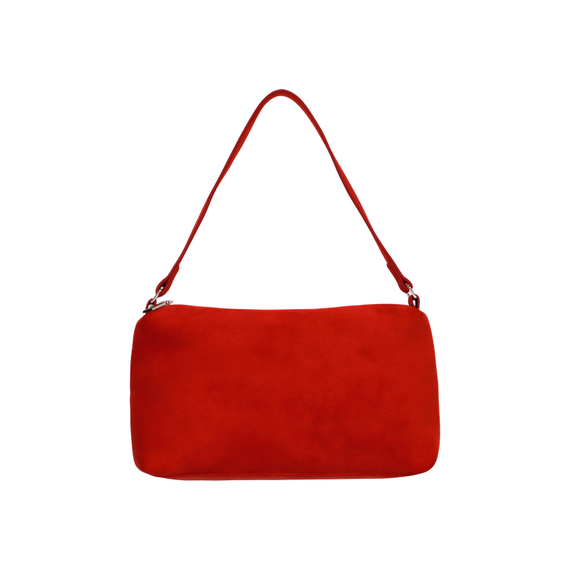 SUEDE SHOULDER BAG