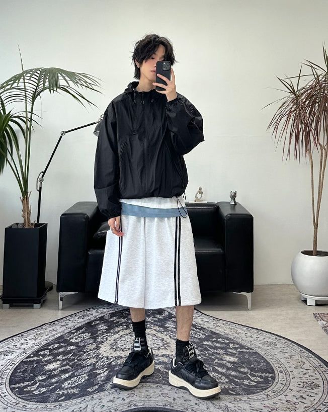 Cardin Double Line Bermuda Pants