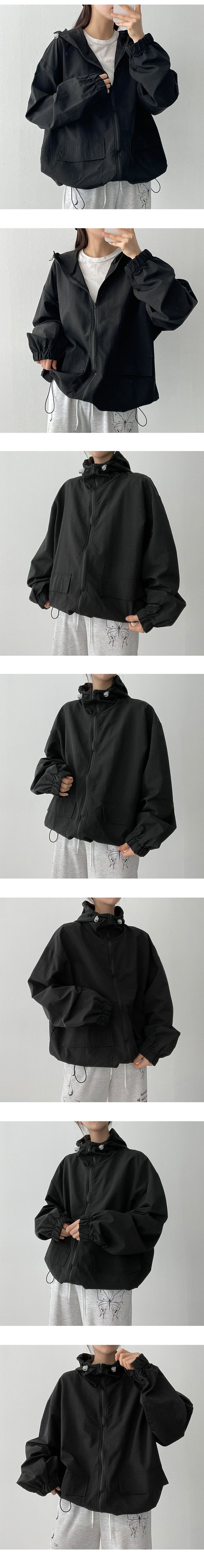 Woot anorak zip up hoodie