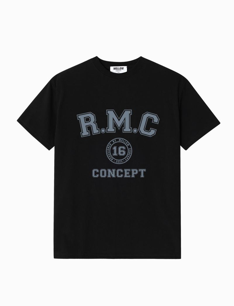 MCT U04 Black concept loose T-shirts