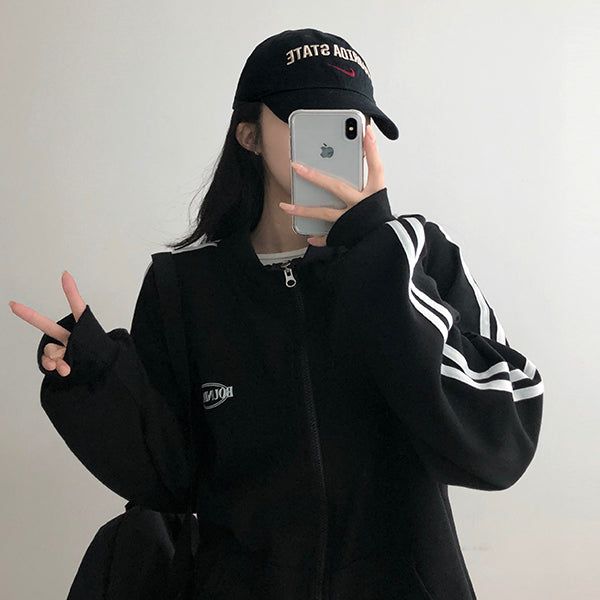 Pud track zip-up