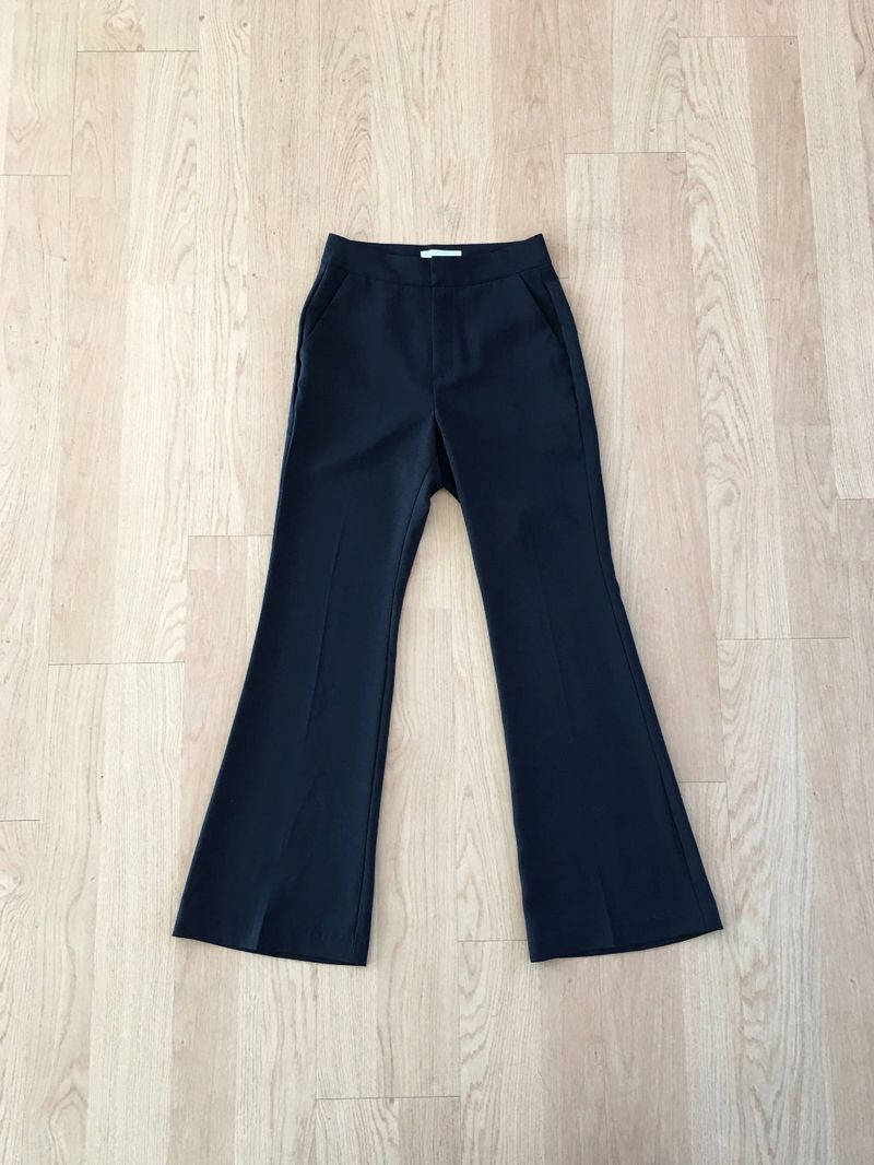 Summer slim bootcut slacks