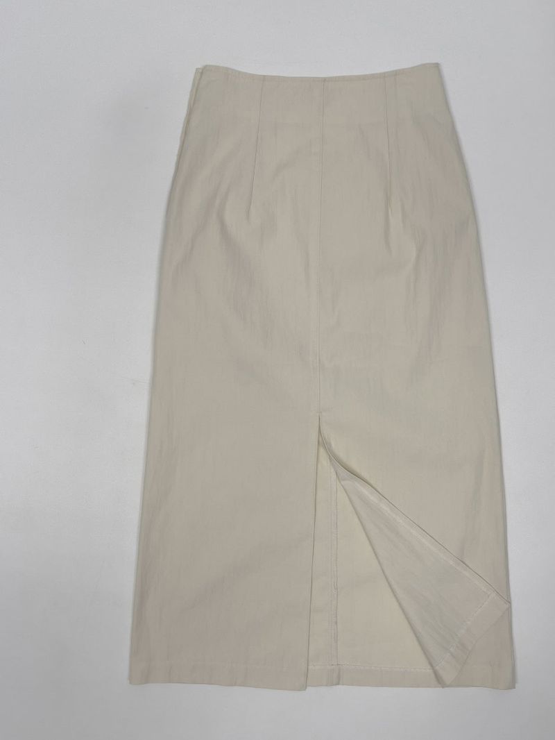 Cookie Button H-Line Long Skirt