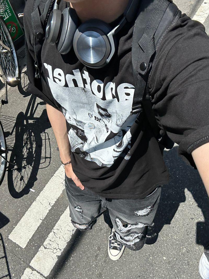 WHAT A LOOK（ワット ア ルック）の「Another Loose fit Half T（Tops）」
