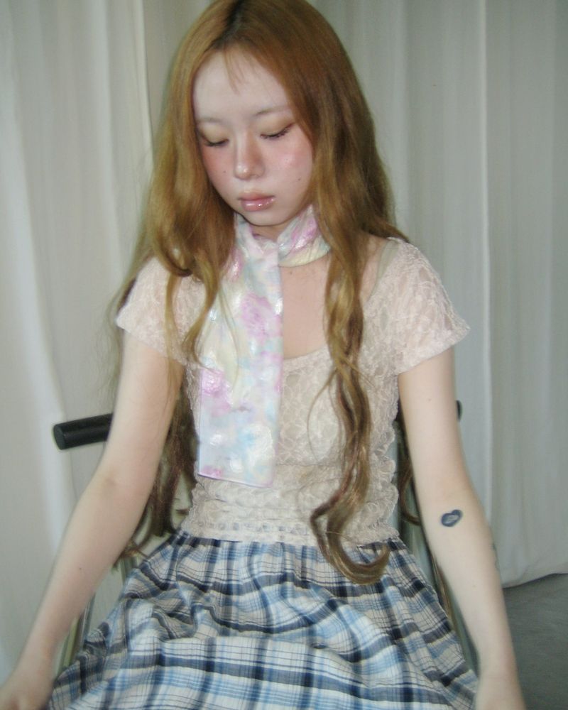 PASTEL SHEER SCARF