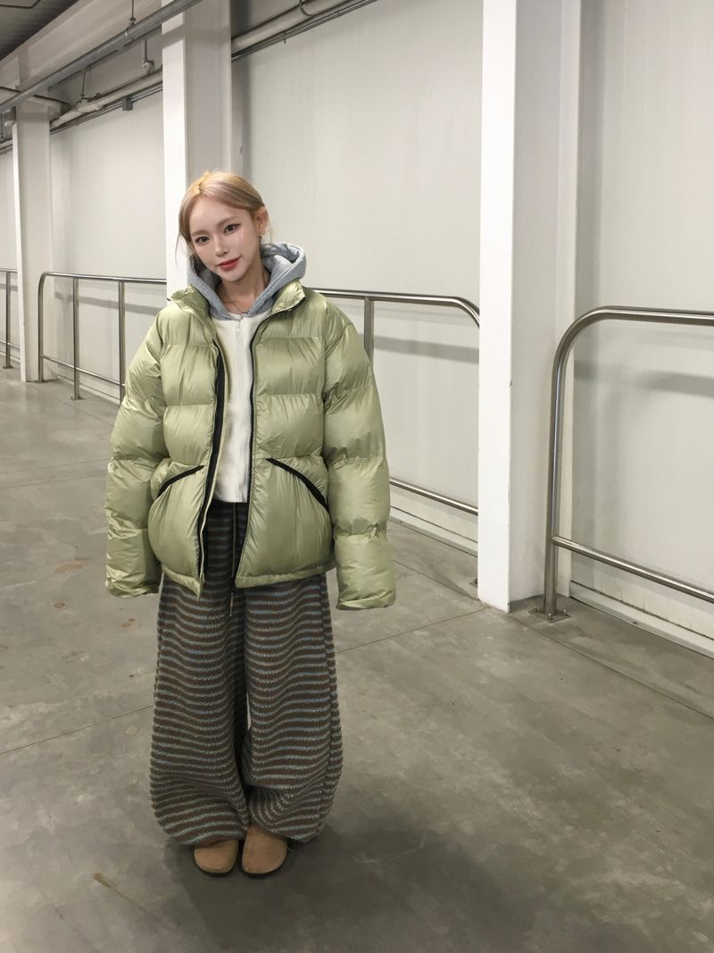 Momongdeu Pogle Stripe Pants (2c)