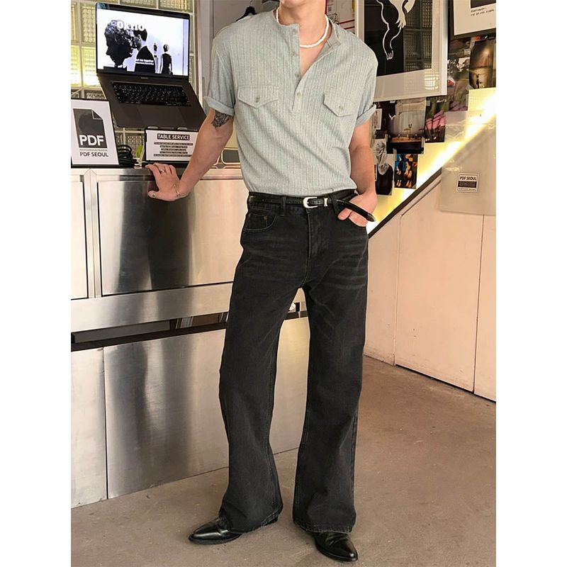 LAURANT（ロラン）の「[4SEASON]フレアデニムパンツ(4color)（パンツ）」