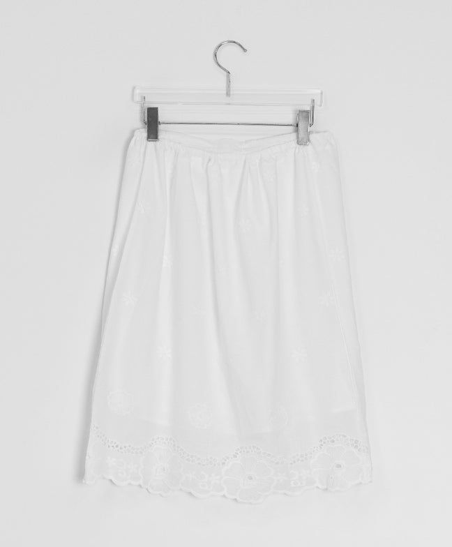 Haska Lace Layered Midi Skirt