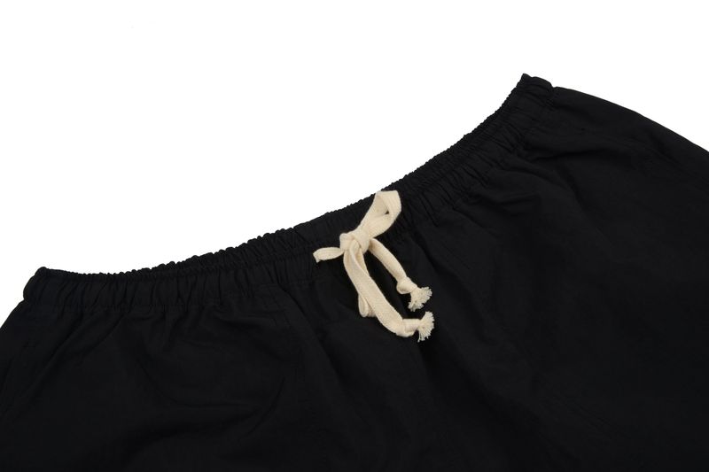 CCCC EMBROIDERED NYLON SHORTS(BLACK)
