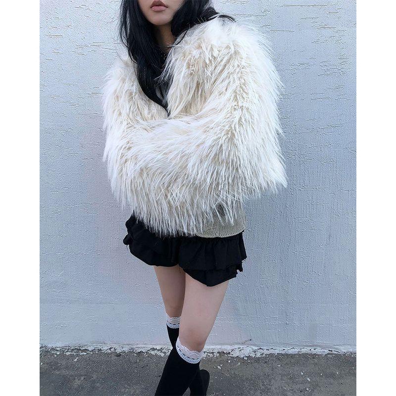 Max Long Fur Jacket