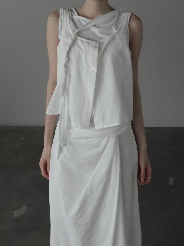 mnem（ムネム）の「Tia Strap Sleeveless（Tops）」