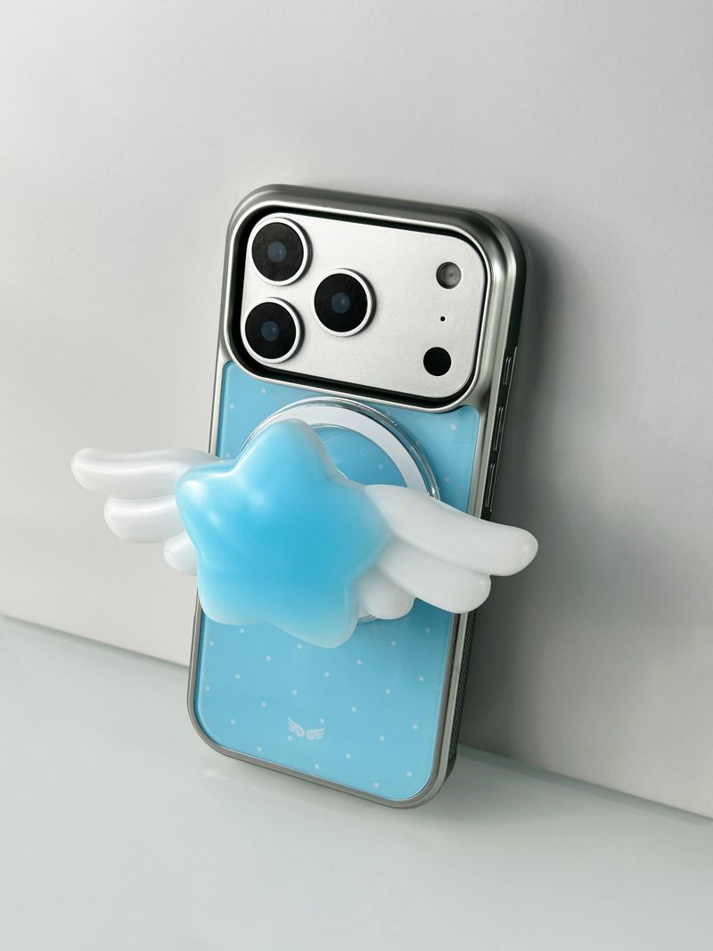 Star Wing Grip Tok Holder Smart Tok(Blue)