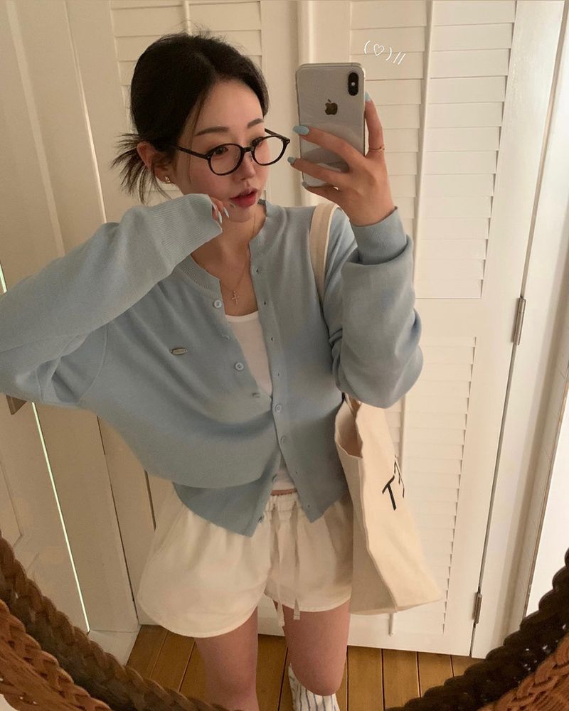 [MADE/Summer ver added!] Day, Round Pendant Cardigan