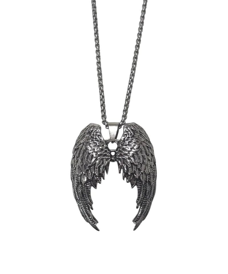 Fallen Angel Wing Long Necklace