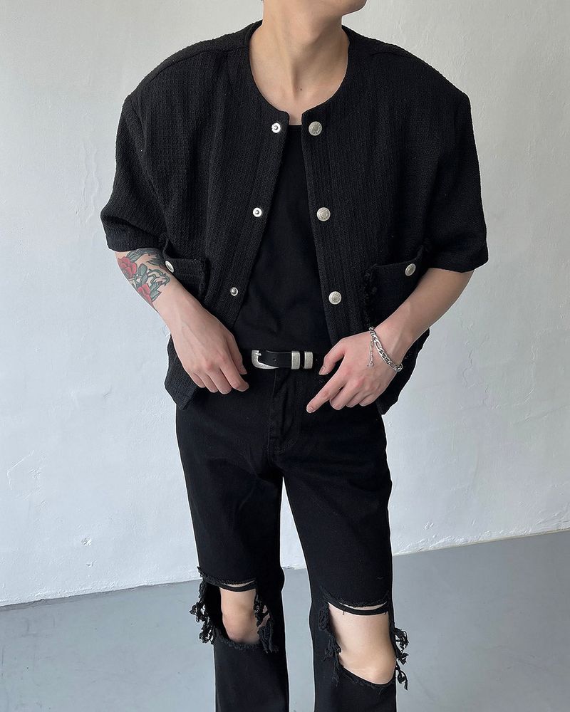 TAP Snap Tweed Jacket (2 colors)