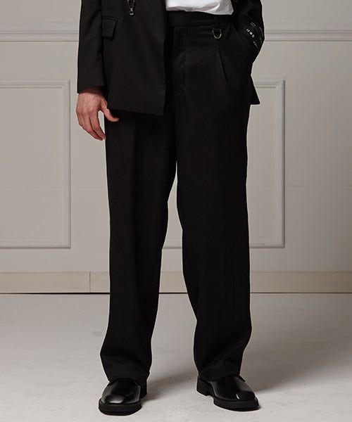 Nineeleven（ナインイレブン）の「Belted wide slacks（Pants）」