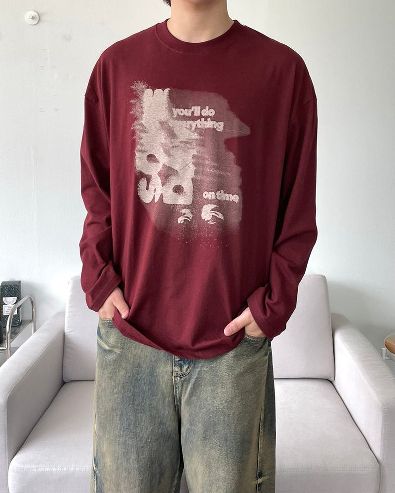 IDF（アイディーエフ）の「シャドープリント長袖Tシャツ（トップス）」