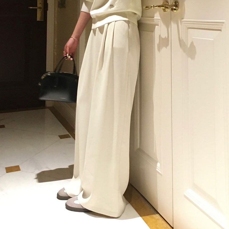 [MADE] Summer ver, double tack wide slacks pants