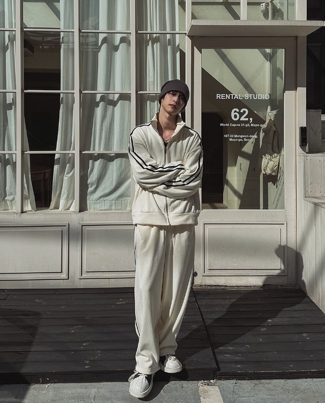 Kcat Velour Track Top Jersey