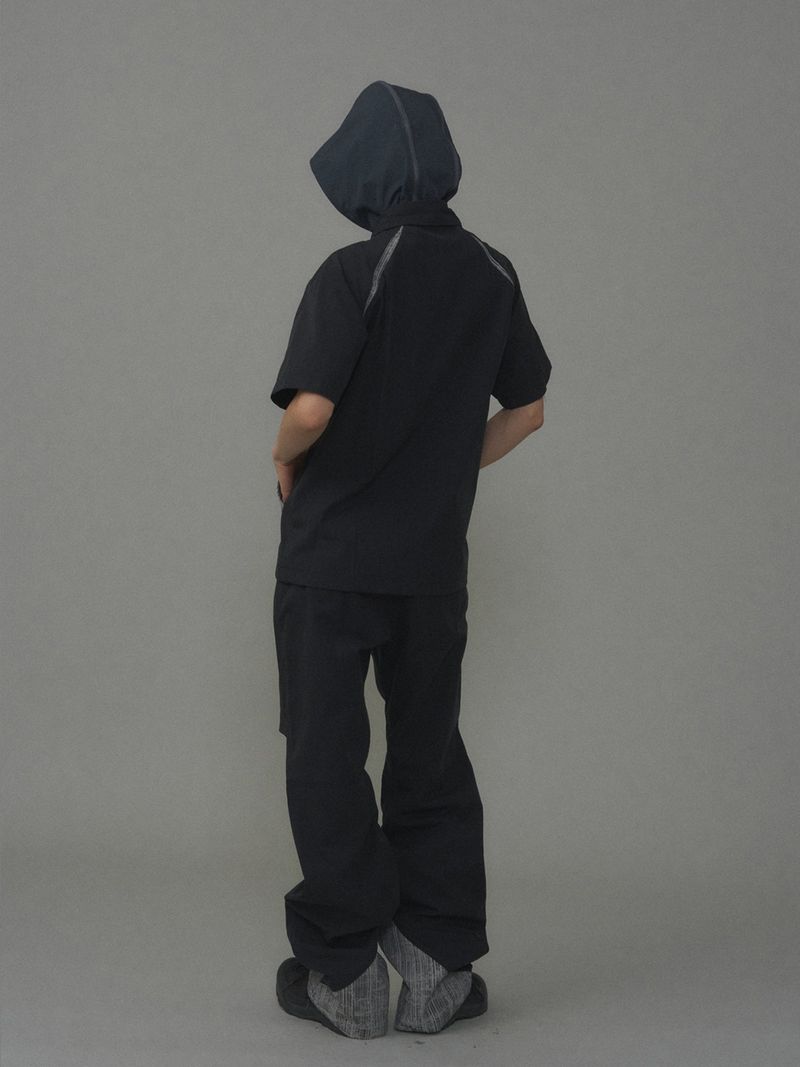  2WAY 01 REVERSIBLE HOOD JAKET BLACK
