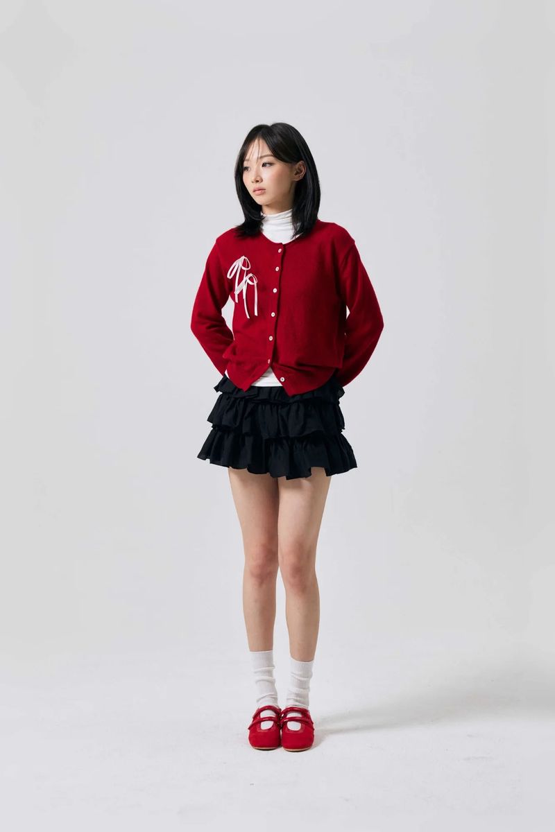 IVY MINI CANCAN SKIRT PANTS / BLACK
