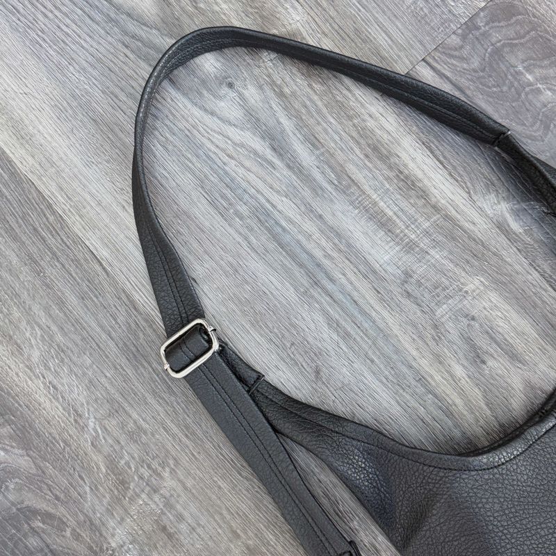 Pebbled Leather Shoulder Bag