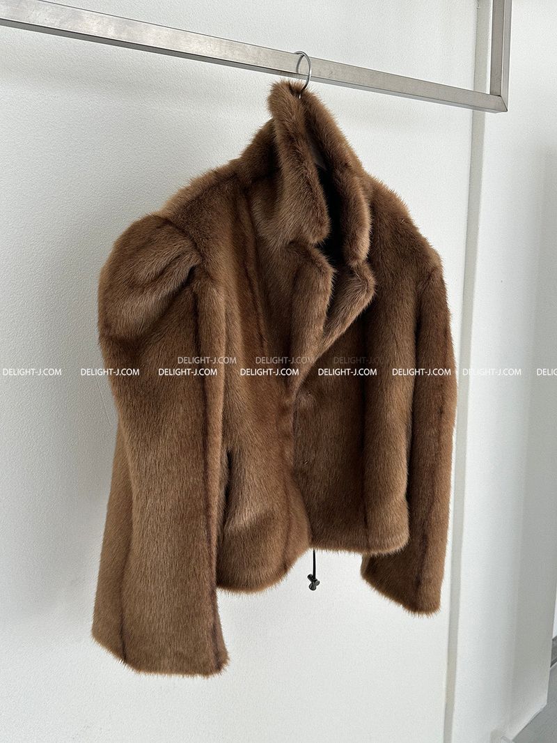 High Quality Puff Fur Jacket