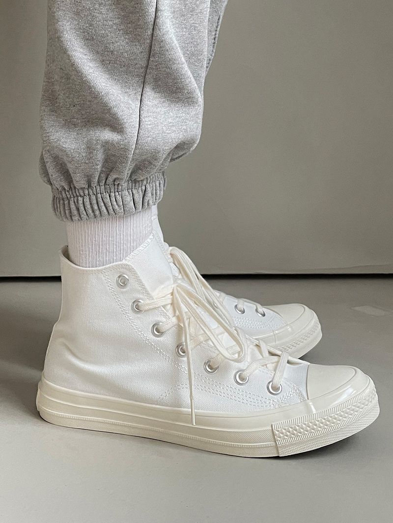 ASCLO（エジュクロ）の「ASCLO White Canvas (High)（Shoes）」