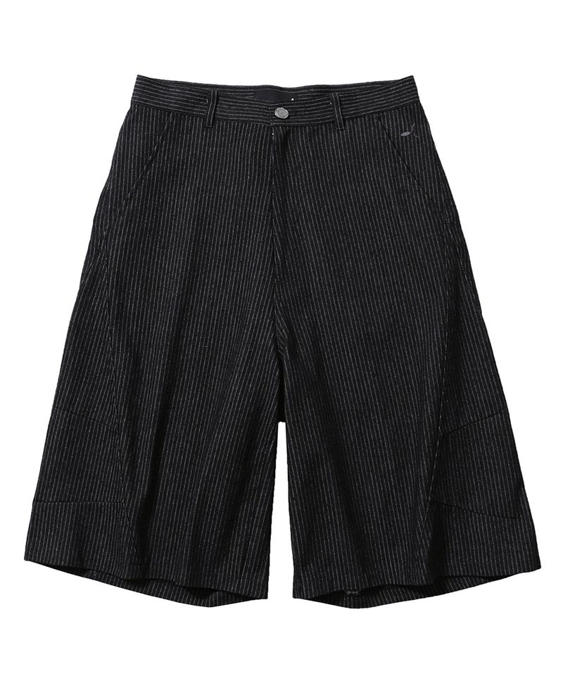 BP2 DISORDER（ビーピートゥーディスオーダー）の「Side Slit Bermuda Denim Pants Black（Pants）」