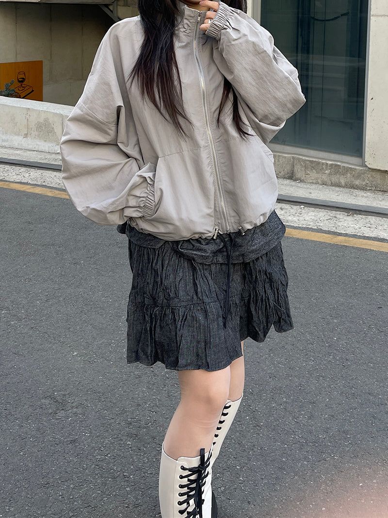 Spring Volume Windbreaker