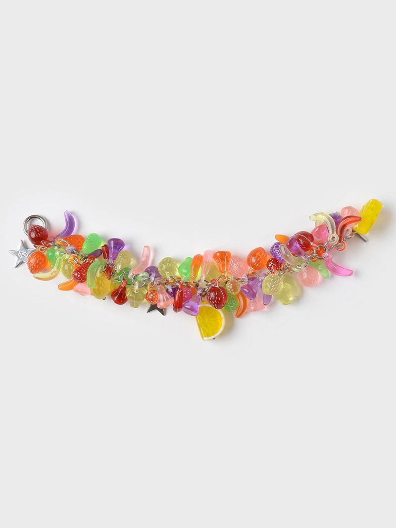 FRUIT JELLY MIX BRACELET (CLEAR)
