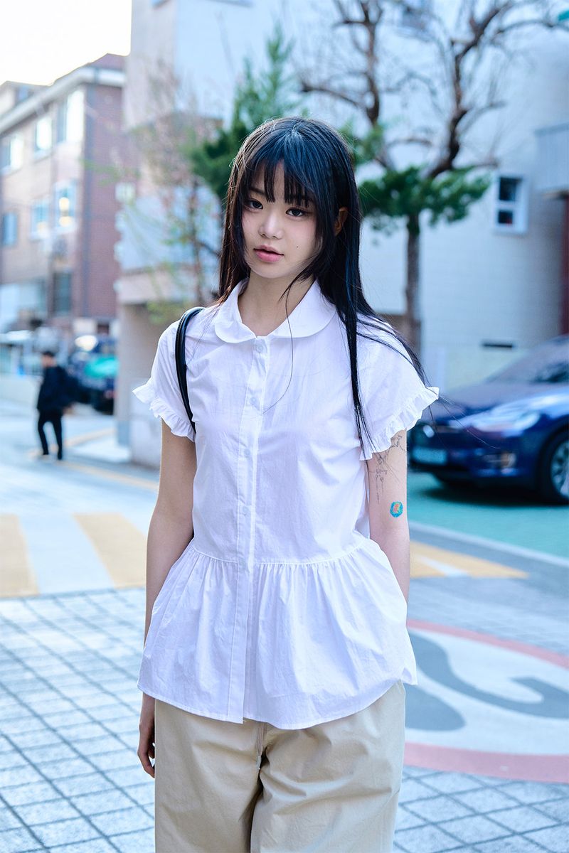 Raucohouse（ラウコハウス）の「Anori frill peplum blouse（Tops）」