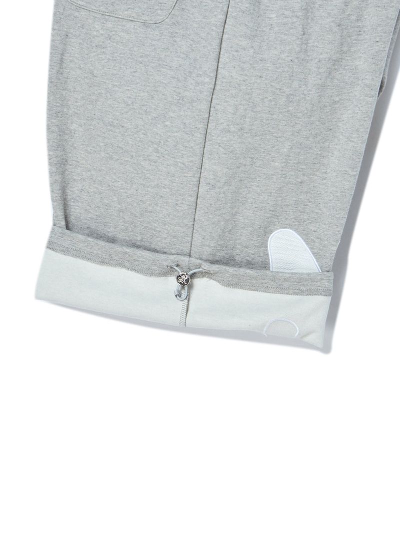 NY APLIQUE CAPRI PANTS GREY