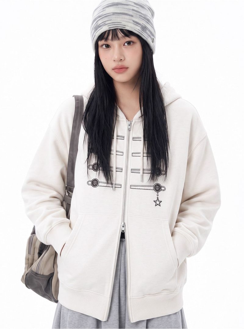 NAPOLEON 2-WAY ZIP-UP (3color)