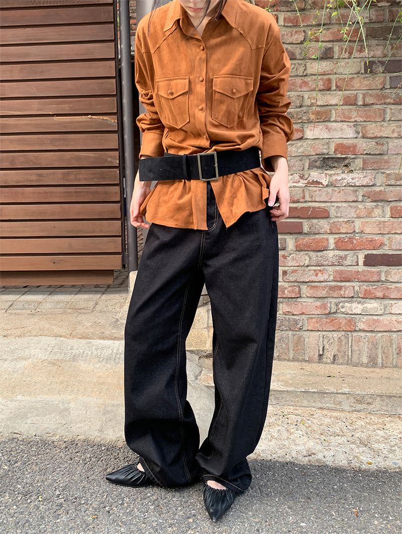 WESTERN SUEDE SHIRT (3C)