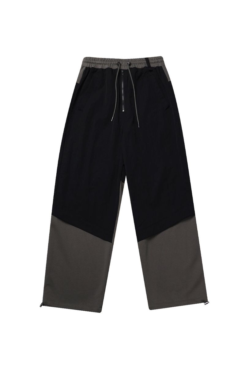 PIPPING MIX PANTS_BLACK