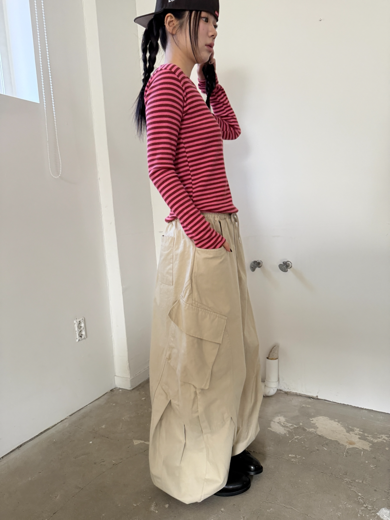 balloon cargo banding pants