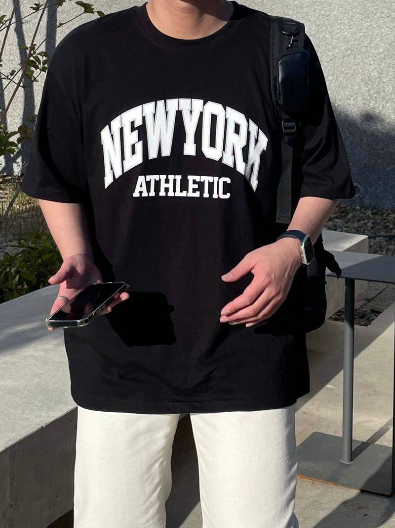 [MADE]NEVERDOWHY NEWYORK PRINTING T-SHIRTS