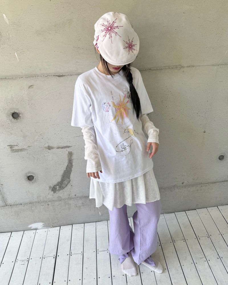 Doodle Nature Boxy Tee