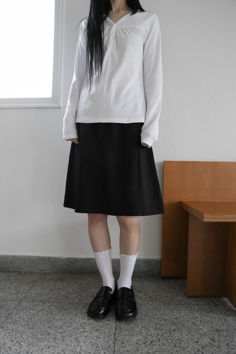 ウェーブミドルソックス(4色)