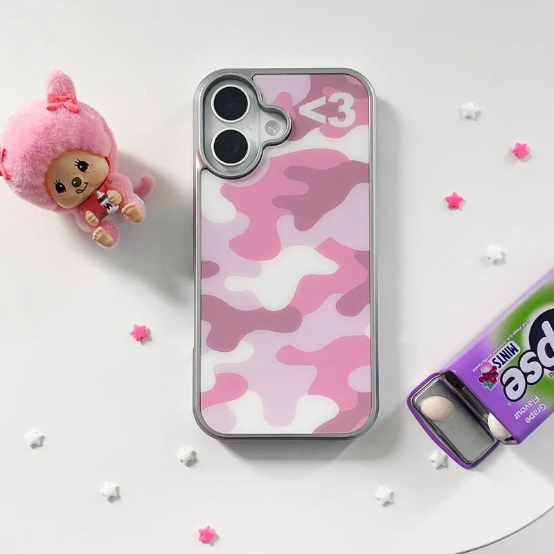 [MADE]pink camo case