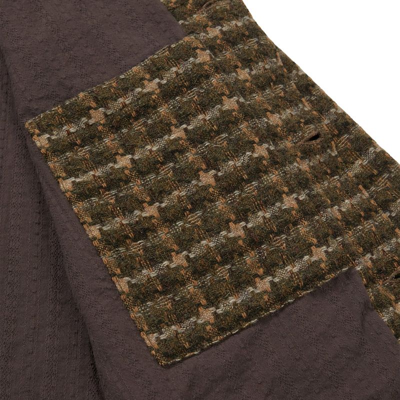 Virgin wool trucker blouson / Olive